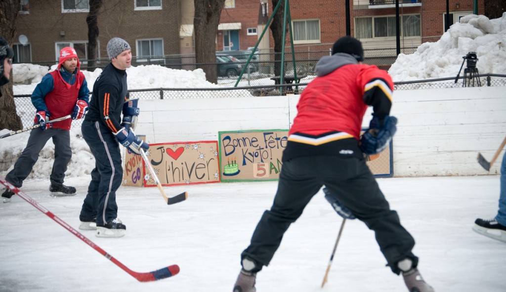 Hockey vert