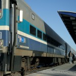 Abris chauffants à la gare Vaudreuil-Dorion