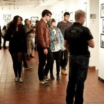 Vernissage des étudiants de première