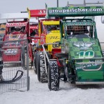 Les courses sur glace par grand froid