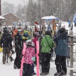 La neige appréciée des skieurs