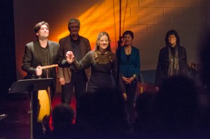 Marc Anger, luthiste accompagné au chant par la soprano Peggy Bélanger.