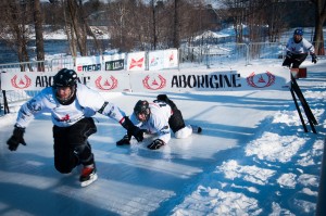 Plusieurs obstacles étaient présent dans le parcours.