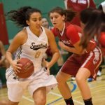 Basketball féminin, Spartiates 71 à 49 contre les Vikings