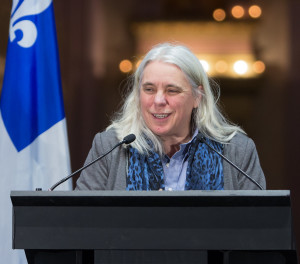 Manon Massé, députée de Québec solidaire dans la circonscription de Sainte-Marie–Saint-Jacques