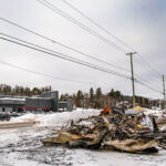 Restaurant en flamme à Val-David 